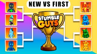 NEW 0.47 vs FIRST 0.37 SPECIAL Skins Tournament 🔥 Stumble Guys 1VS1 Battle