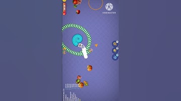 WORM ZONE IO😲😲 wow #worms #snake #srgaming