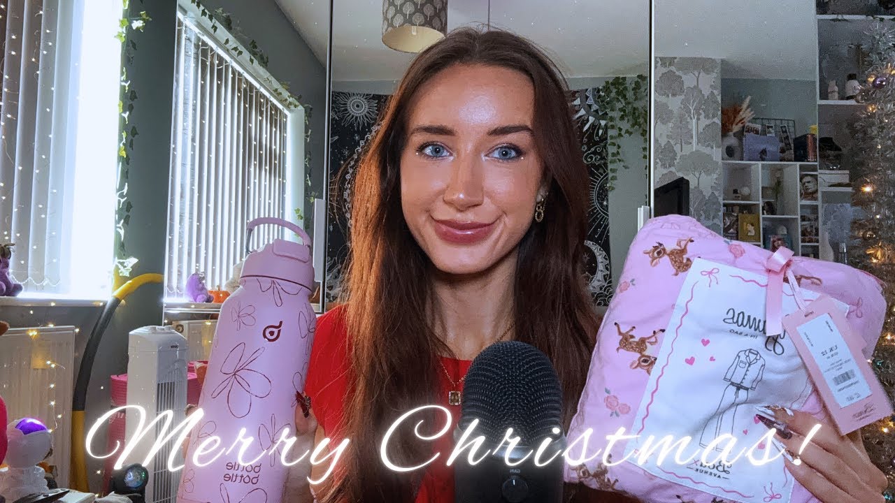ASMR what I got for Christmas 2025! 🎄