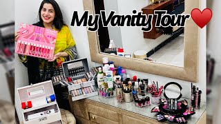 Vanity Tour | My Makeup Collection | Seemab Ahmed