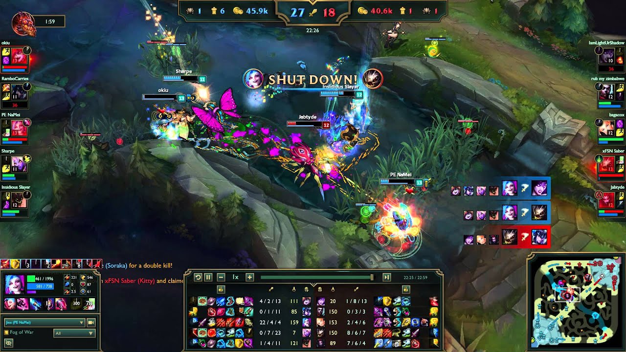 Pentakill by PE NaMei as Jinx