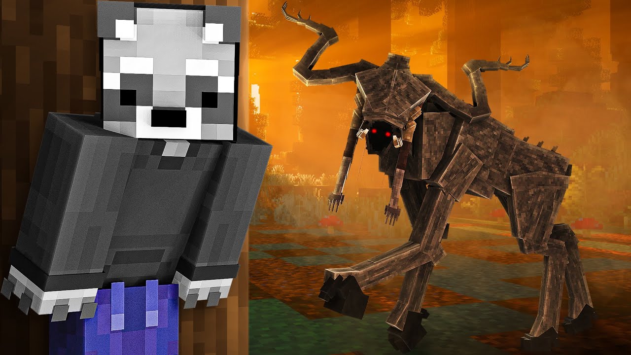 Sobreviví a la Entidad del Bosque en Minecraft
