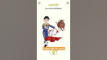 DOP 2 Answer | Gameplay Walkthrough | Level 178 Save the bullfighter #shorts