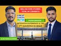 GLIM PGPM CONVERT INTERVIEW EXPERIENCE &amp; TIPS | FT KAVEESH KUMAR | AKASH SHINDE | 63 TOTAL CONVERTS