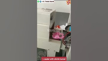 L sealer with shrink tunnel machine Mo: 070468 56640