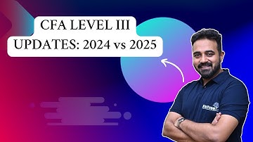 CFA Level - III Changes 2024 vs 2025 (Specialized Pathway)