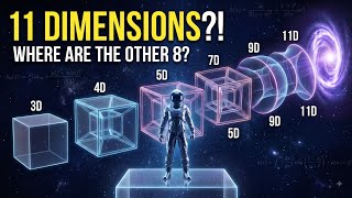 What are dimensions 1D, 2D, 3D to 11D | String Theory & Time Travel