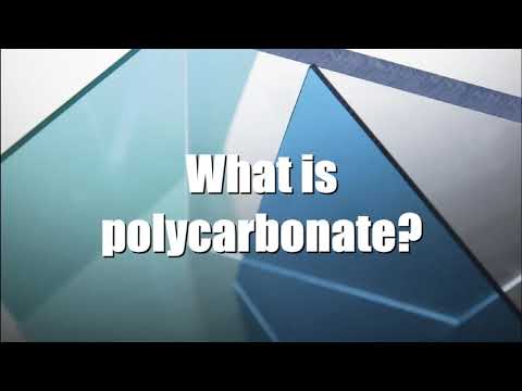 वीडियो: पॉली कार्बोनेट क्या है