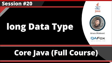 Core Java - Part 20 - long Data Type
