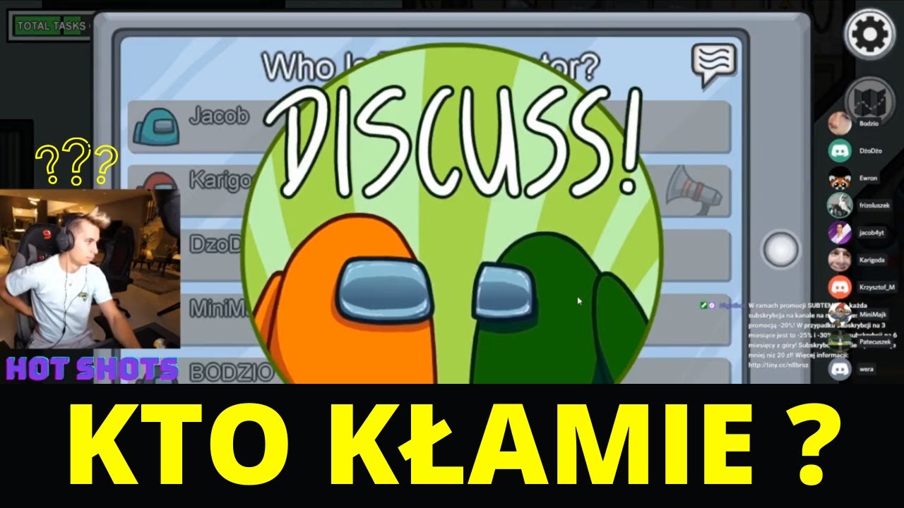 🔥FRIZ - Cała Ekipa gra w AMONG US🔥 | Twitch Ekipy | Kto kłamie ?