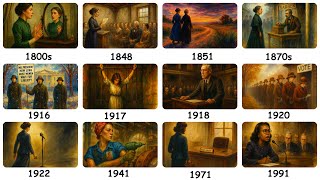 Every Moment That Changed America in the Women’s Suffrage Movement | History Before Bed