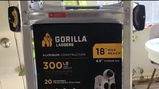 This 18ft ‎@Gorilla Ladders is a Steal for $99.00 at Home Depot.  Original Price is $219.00 #buy