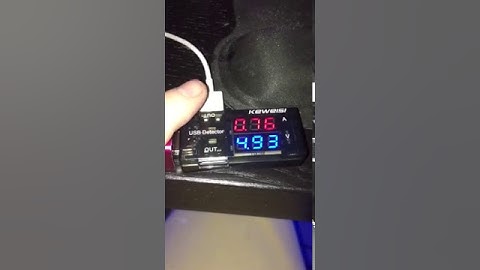 USB Voltage Detector