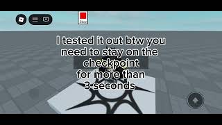 How to make checkpoints in studio lite