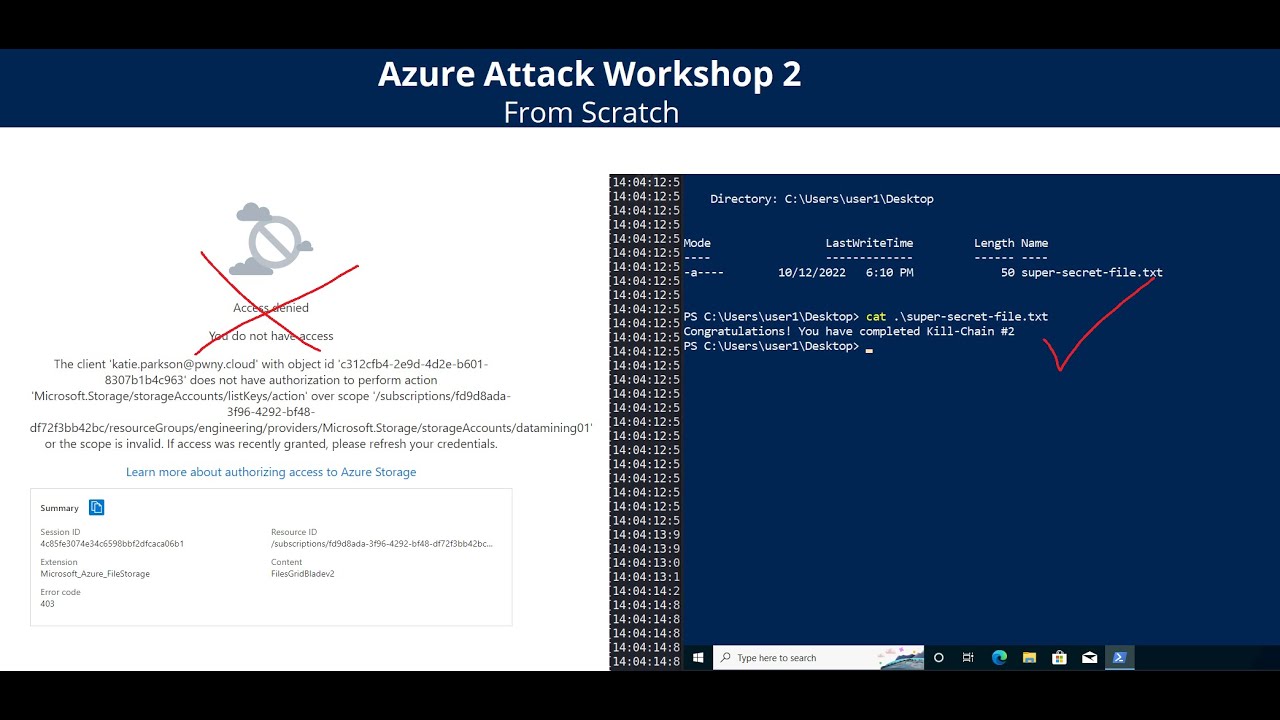 Building Azure attack Workshop 2 From Scratch - YouTube