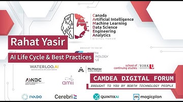 Rahat Yasir at CAE, AI Life Cycle & Best Practices