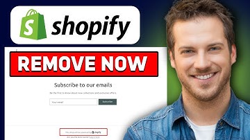 How To Remove Powered By Shopify From Footer