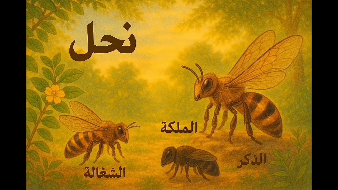 مكونات مجتمع النحل