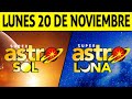 Resultados ASTRO SOL y ASTRO LUNA del Lunes 20 de Noviembre de 2023  SUPER ASTRO 😱💰🚨
