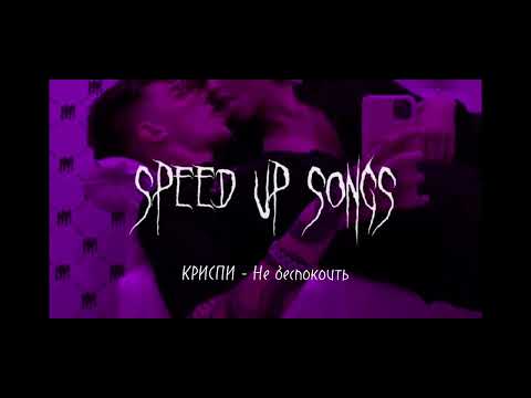КРИСПИ - Не беспокоить (speed up songs) (BLACKOUT)