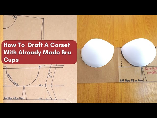 Cups, cups, cups, Once again I have immersed myself in the mysteries of  drafting corsets with well fitting c…