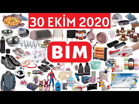 BİM 30 EKİM 2020 I İLK NET İZLEYİN I BİM İNDİRİMLERİ I ÇEYİZ ÜRÜNLERİ I BİM KAMPANYA I (Bim Aktüel)