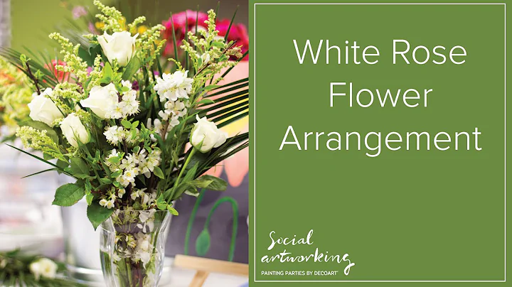 Flower Arranging with Donna Bush | White Roses