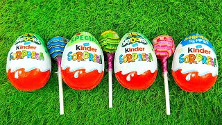 Lollipops Unpacking ASMR 🍭 Chupa Chups & 4 Kinder Surprise Opening! Yummy Yummy Satisfying Video by Yummy Yummy 210,030 views 3 months ago 3 minutes, 5 seconds