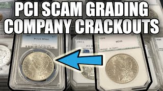 PCI Coin Grading WARNING: 16 "MS65+" Morgan Dollars EXPOSED