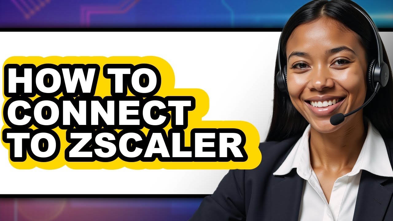 How To Connect To Zscaler - Step By Step - YouTube