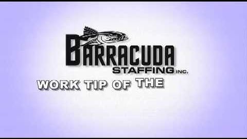 Barracuda Staffing | Job Tip of the Week | Employment Agency | Tulsa 1