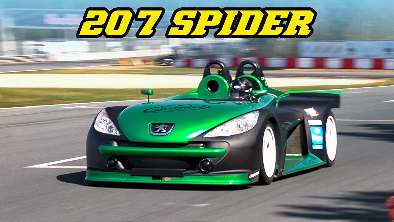 Peugeot 207 Spider testing at Zolder 2025 | 1.6 Turbo engine, RWD