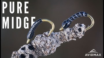 How to tie the Pure Midge | A Beginner Pattern | AvidMax Fly Tying Tuesday Tutorials