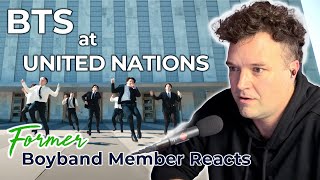 BTS Live @ United Nations - Former Boyband Member Reacts!