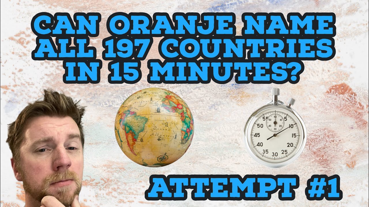 Name All The Countries In The World In 15 Minutes Name All The Countries In The World In 15 Minutes