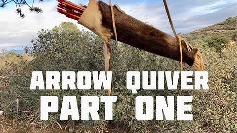 Otter Pelt Arrow Quiver (Part 1 of 4)