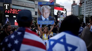 "Thank You Trump!", Chant Tel Aviv Crowds As Israeli Hostages Return