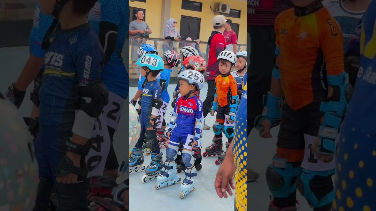 POV PERTAMA KALI SHAQUILLE IKUT LOMBA SEPATU RODA