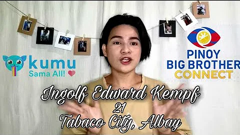 #PBBKUMUAUDITION Ingolf Edward Kempf 21 from Tabac...