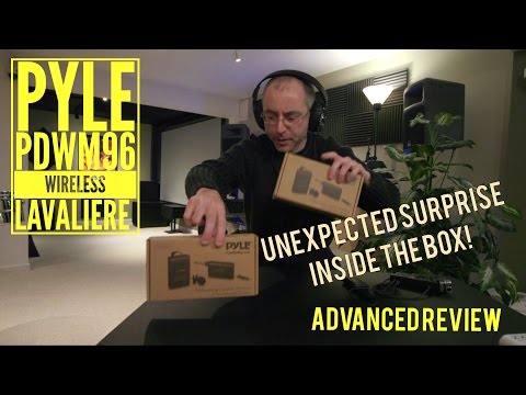 Pyle PDWM96 Lavaliere System Advanced Review and BEST audio possible from it