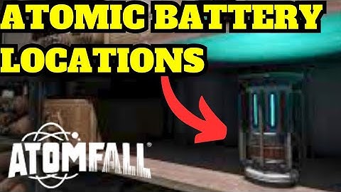 All Atomic Battery Locations In Atomfall !