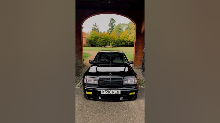 Mercedes Benz 190E with evo3 body kit. #shorts #mercedesbenz #190e
