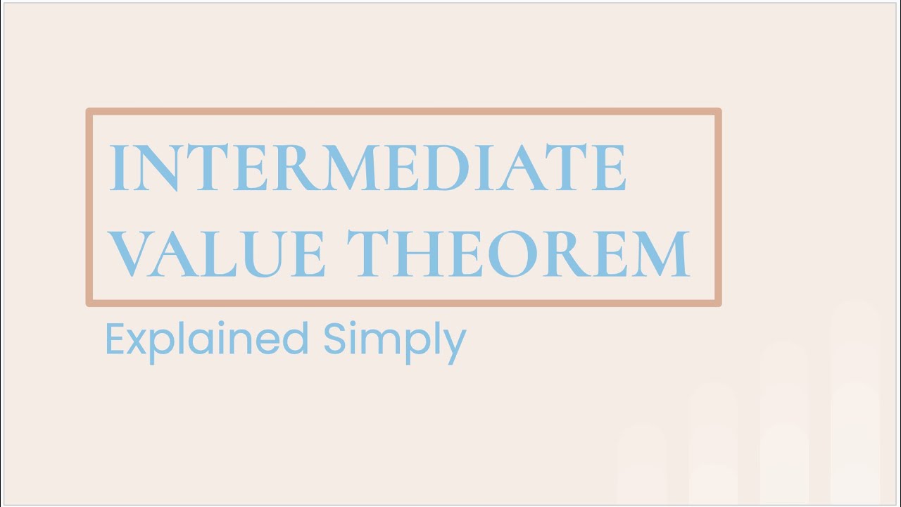 Intermediate Value Theorem | Overview & Practice Problems - YouTube