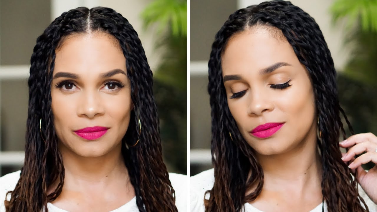 Natural Hair: How To Do Two-Strand Twists On Long Hair - YouTube