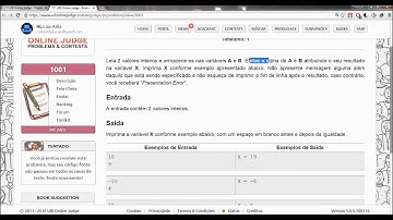 Resolução de Problema: Extremamente Básico [URI - 1001]