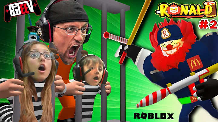 ROBLOX RONALD the COP!!  Jailbreak from Clown Pris...