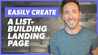 How to Create an Email Opt-In Landing Page in Wordpress & Elementor