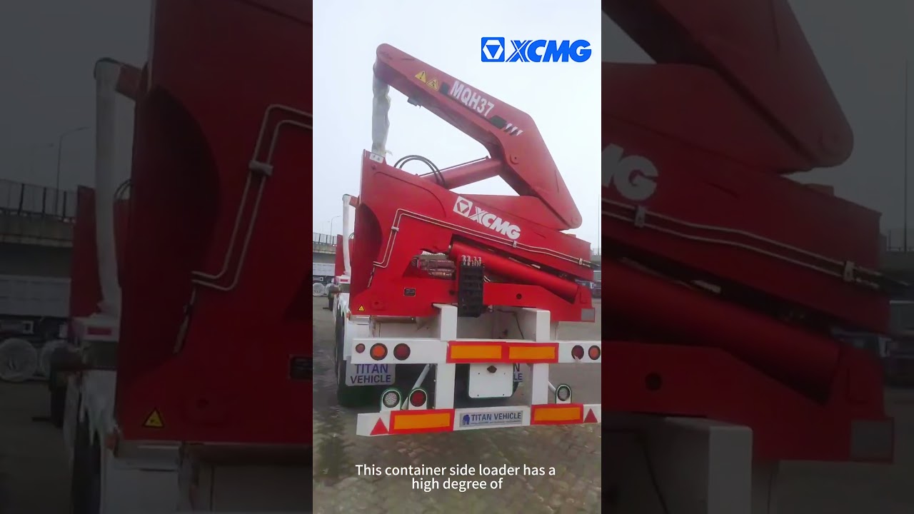 Container Sideloader Self Loading Container Side Loader