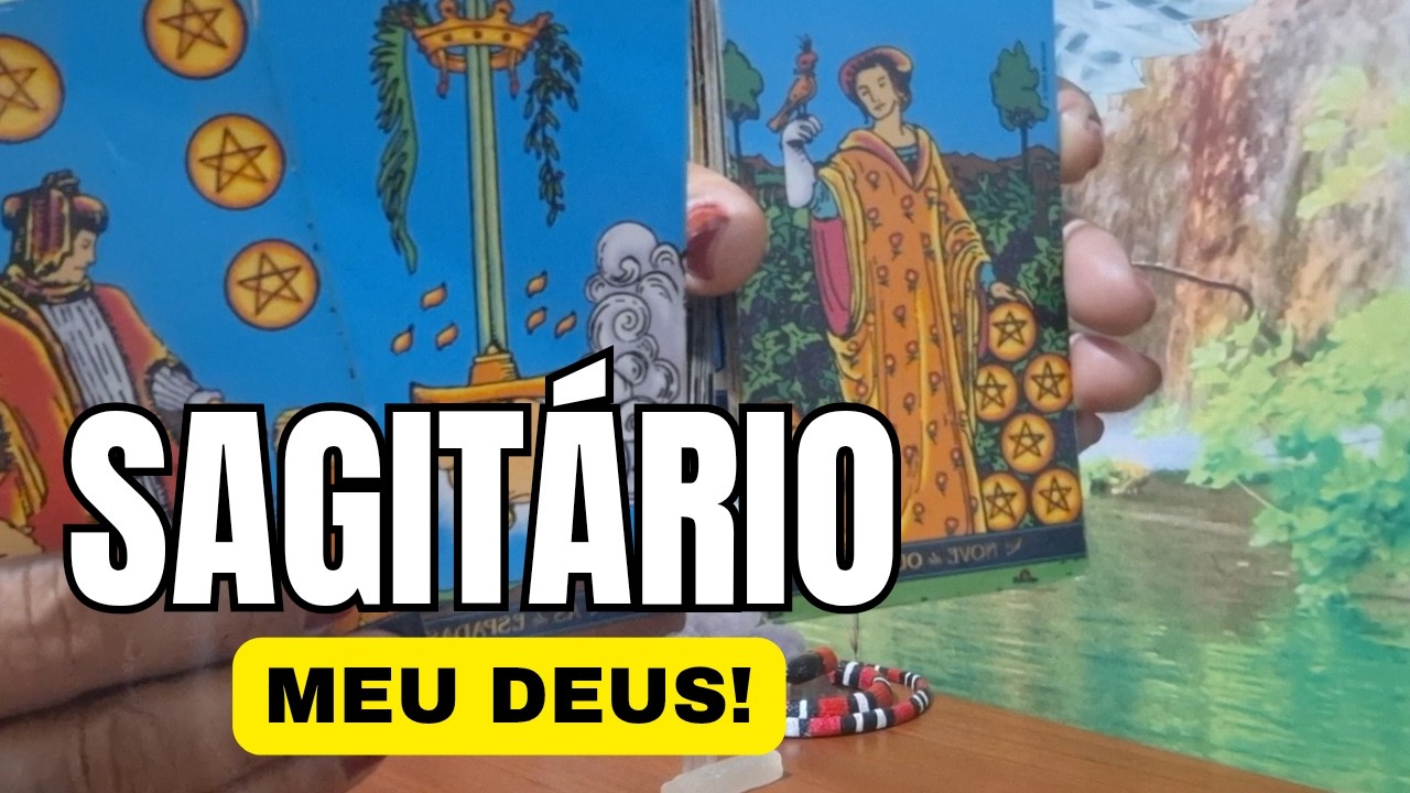 SAGITÁRIO ♐️ FAÇA ISSO!💰A ABUNDÂNCIA QUER ENTTAR NA SUA VIDA