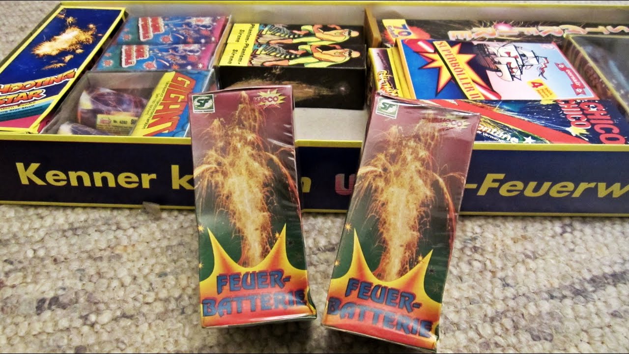 Feuer Batterie 60 Schuss - Tiffanys Star Show Sortiment Weco (Rarität) [Full HD]